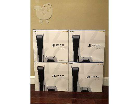 PoulaTo: Sony PlayStation 5 PS5 Disc Version Next Gen Console In Hand Brand